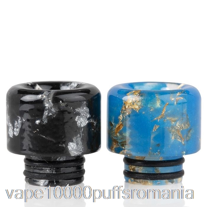 Vape Romania 510 Paiete Rasina Drip Tip Auriu Negru